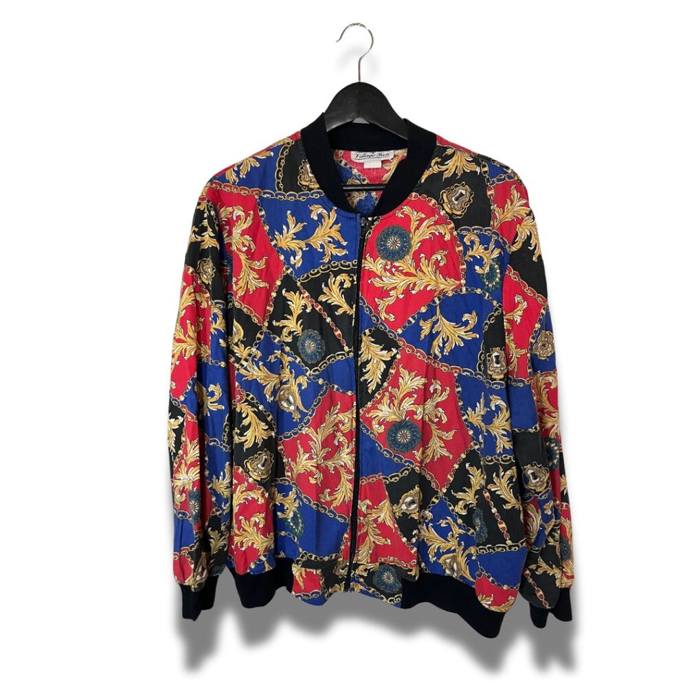 Vintage Find - Filagree Red Accent Jacket